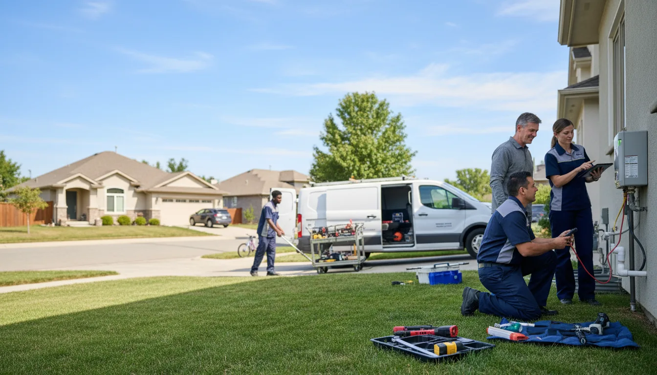 Tankless water heater service in Glenside, PA